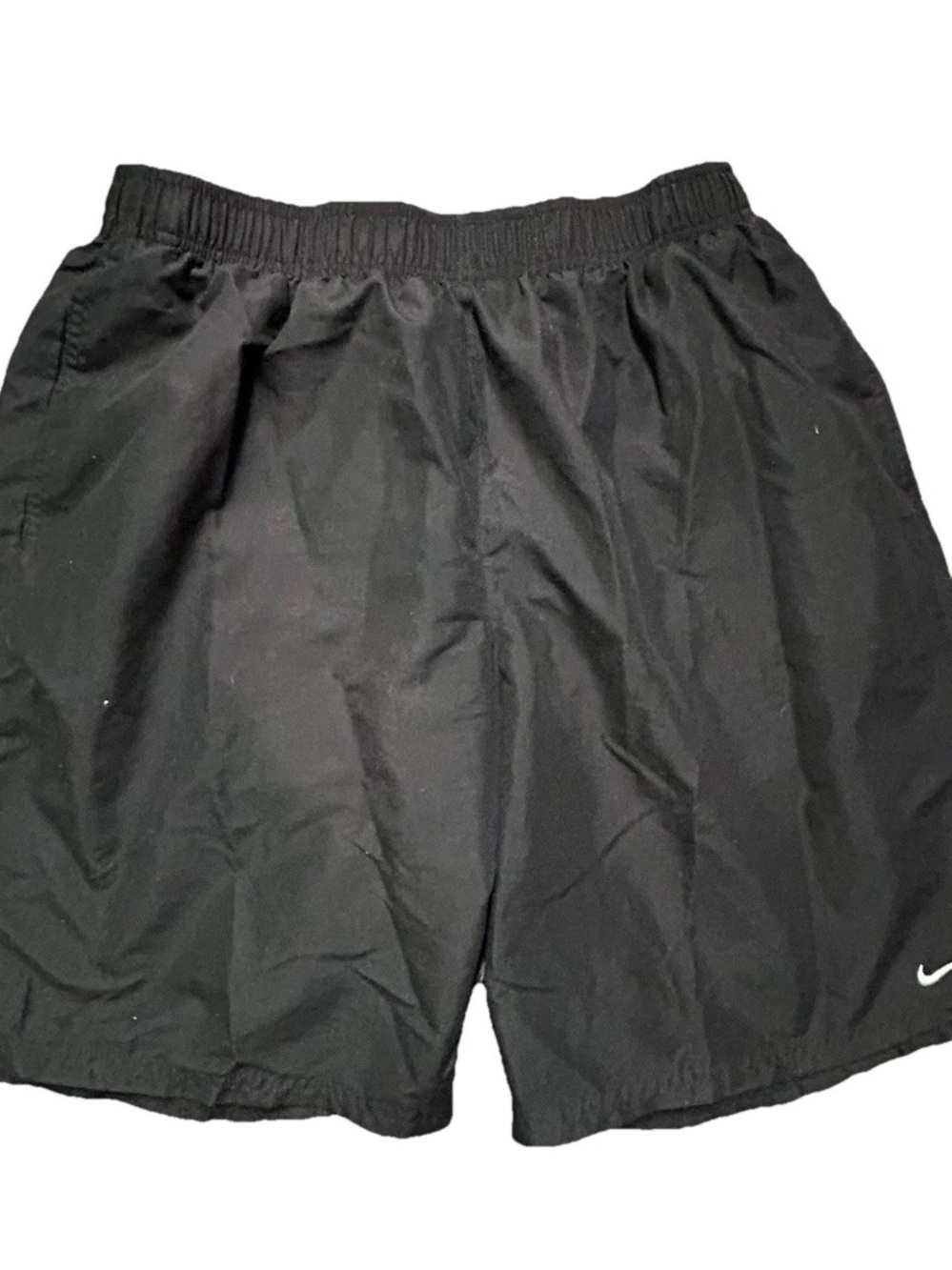Men’s Nike Black Swim Trunks Size Large Beach Summer